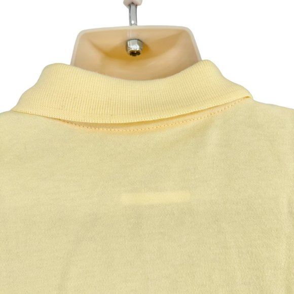 Wonder Nation Girls Uniform Short Sleeve Polo-style Yellow XS Tagless Comfort - Picture 6 of 8